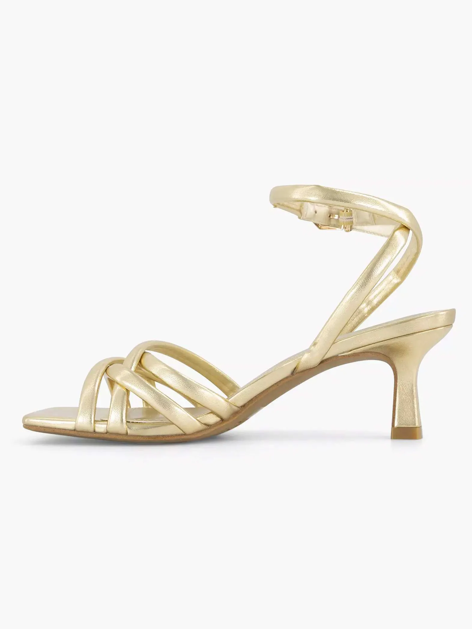 Graceland Gouden Sandalette-Dames Sandalen