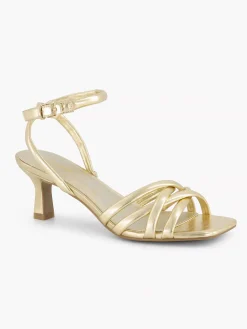 Graceland Gouden Sandalette-Dames Sandalen