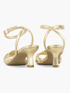Graceland Gouden Sandalette-Dames Sandalen