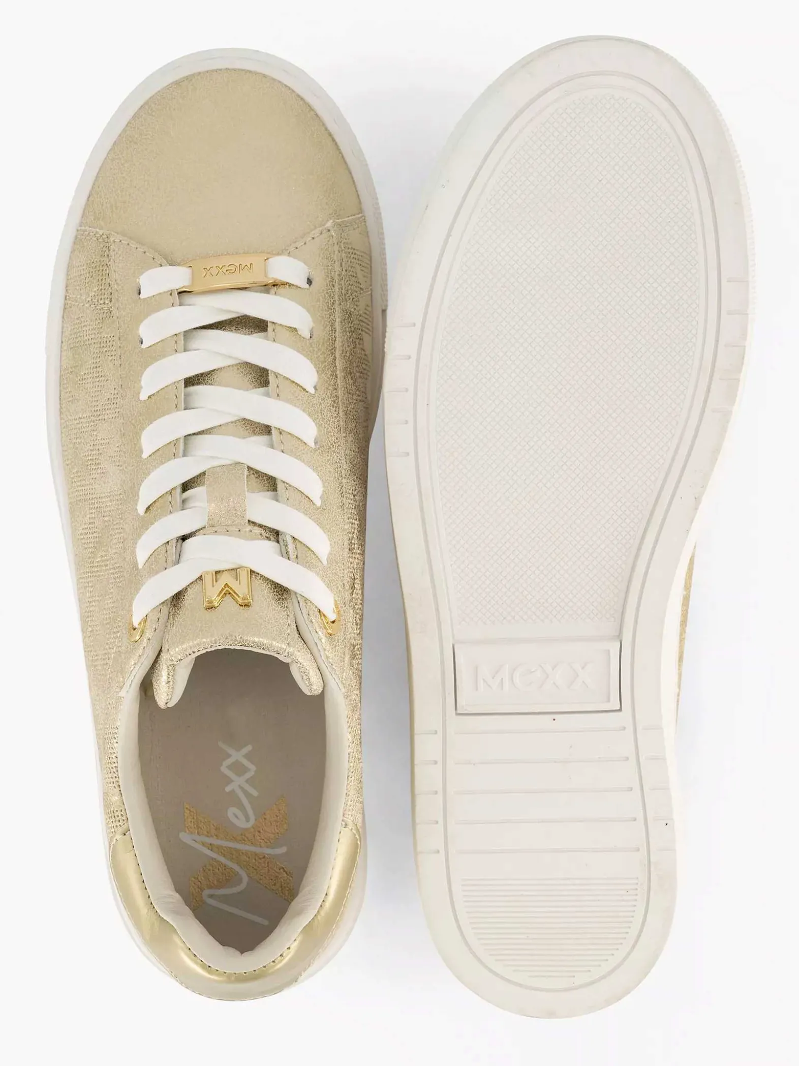 MEXX Gouden Sneaker-Dames Sneakers