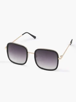 Graceland Gouden Vierkante Zonnebril-Dames Online Exclusive Accessoires