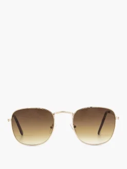 Graceland Gouden Zonnebril Met Bruine Glazen-Dames Online Exclusive Accessoires