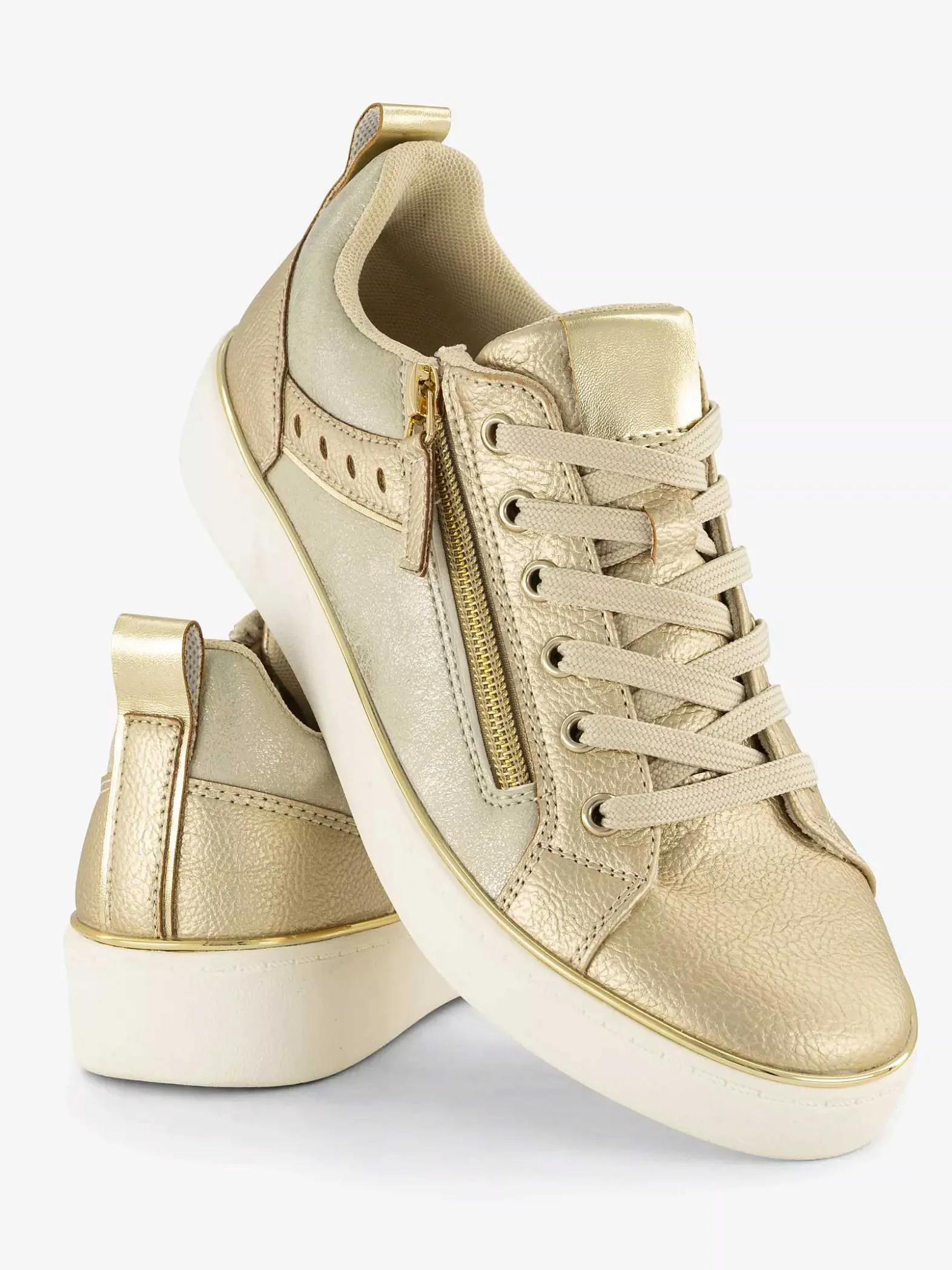 Graceland Goude Sneaker-Dames Sneakers