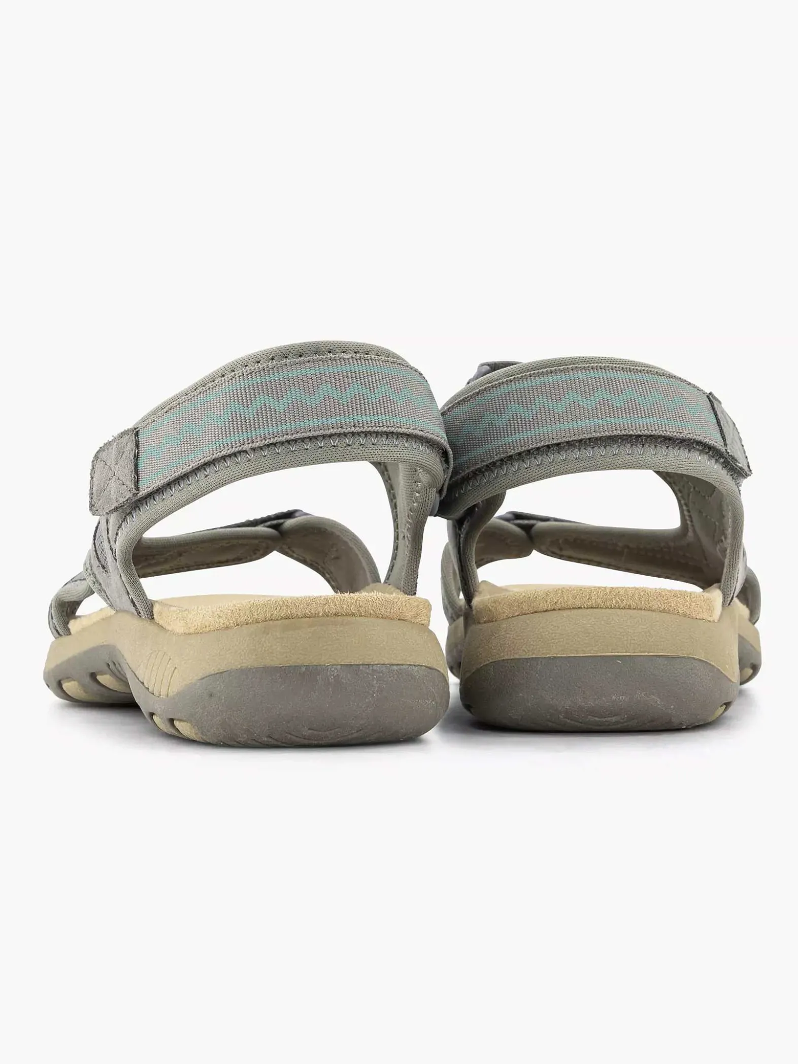 Easy Street Grijze Comfort Sandaal-Dames Comfort Schoenen