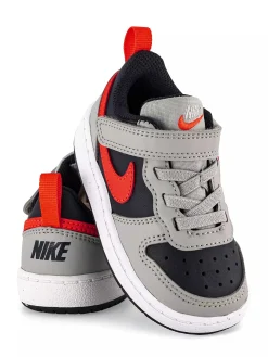 Nike Grijze Court Borough Low Recraft-Kinderen Jongensschoenen