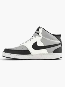 Nike Grijze Court Vision Mid Next Nature-Heren Sneakers