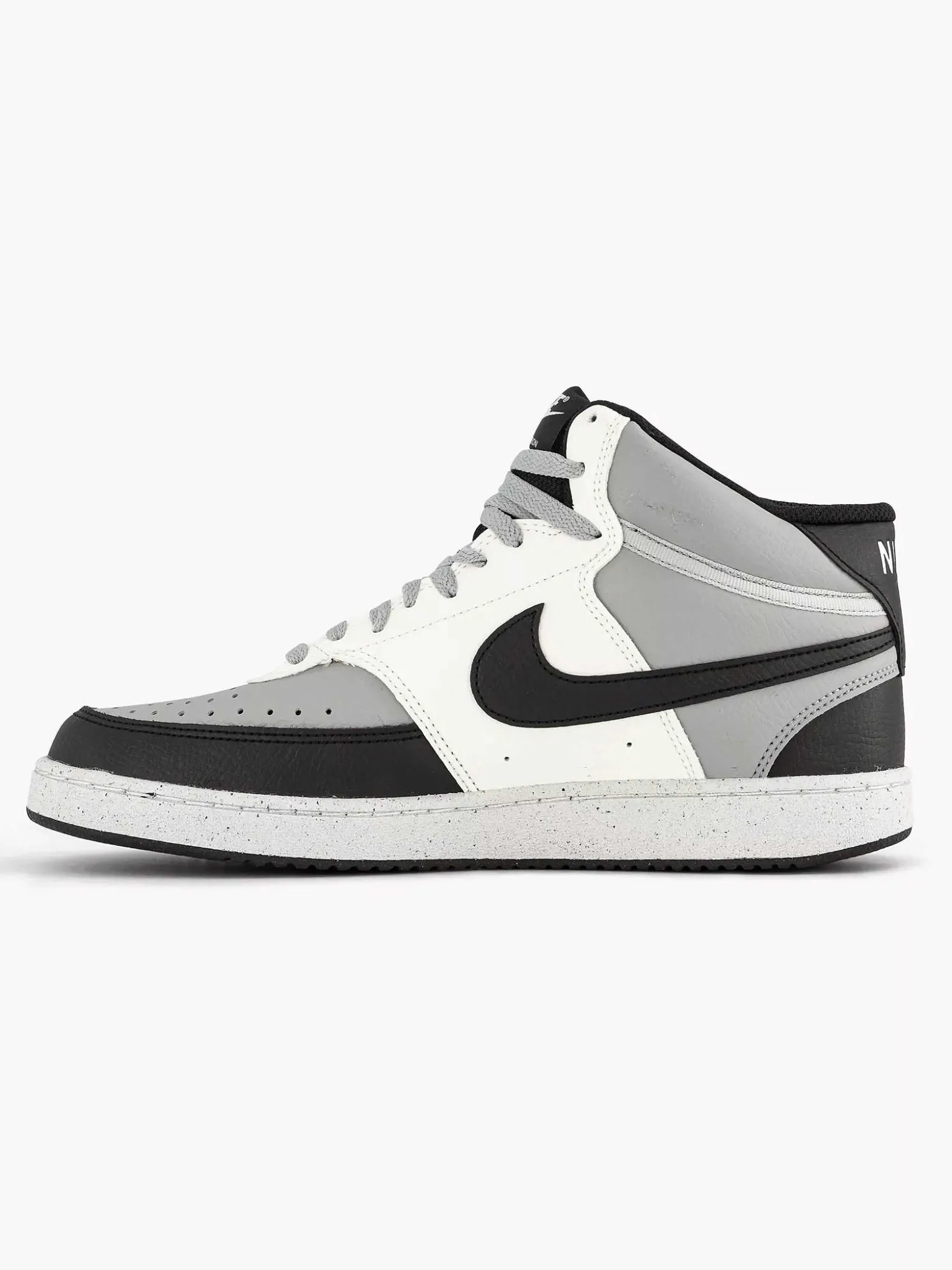 Nike Grijze Court Vision Mid Next Nature-Heren Sneakers