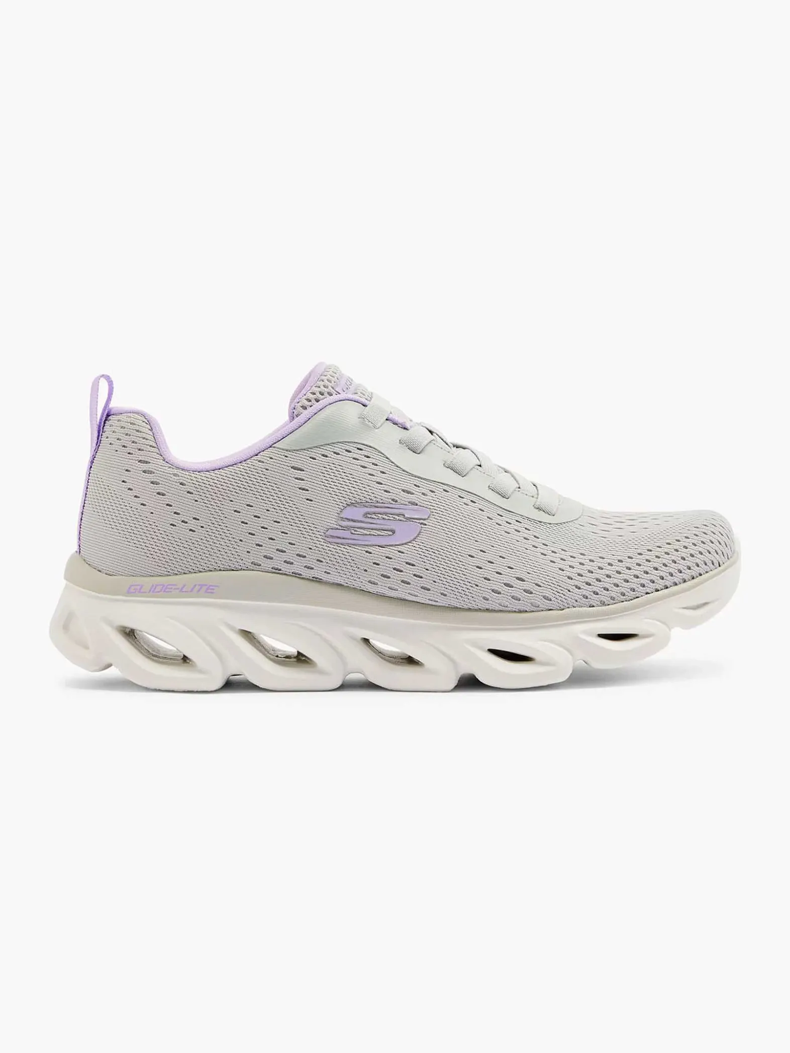 Skechers Grijze Glide - Lite - Back Slide-Dames Sneakers