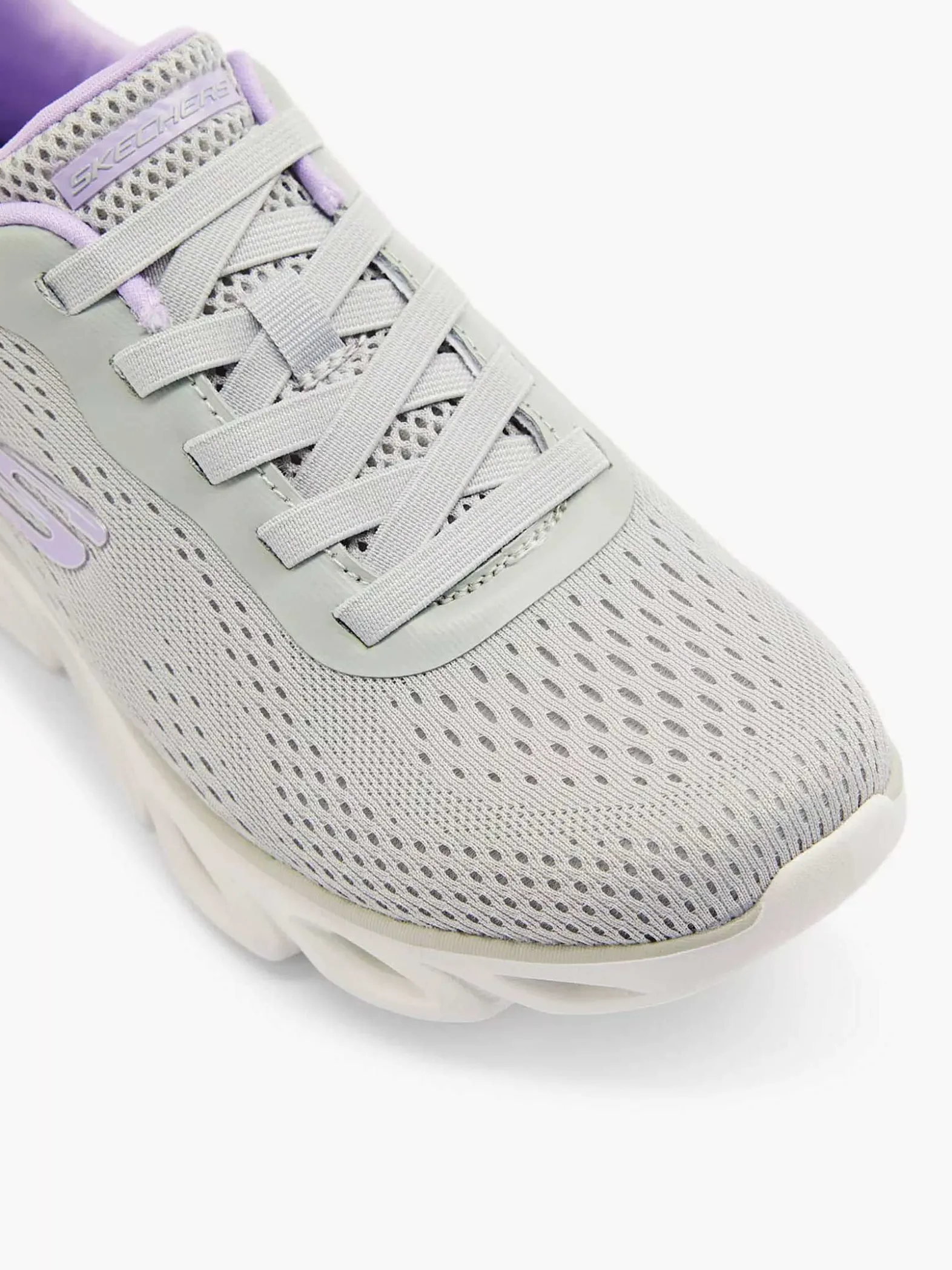 Skechers Grijze Glide - Lite - Back Slide-Dames Sneakers