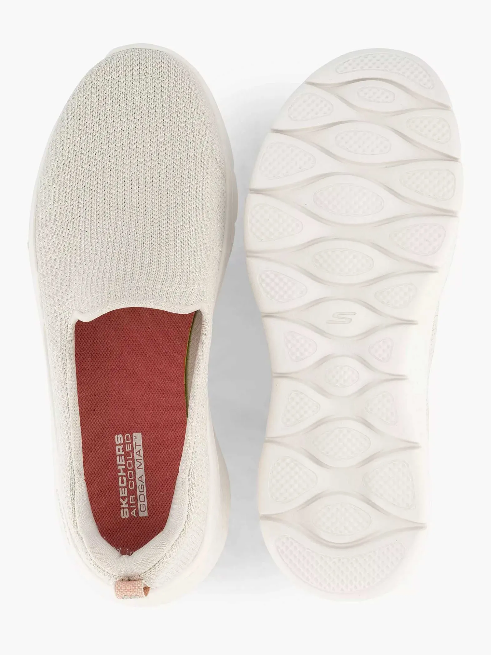 Skechers Grijze Go Walk Flex - Fashing Stars-Dames Instappers