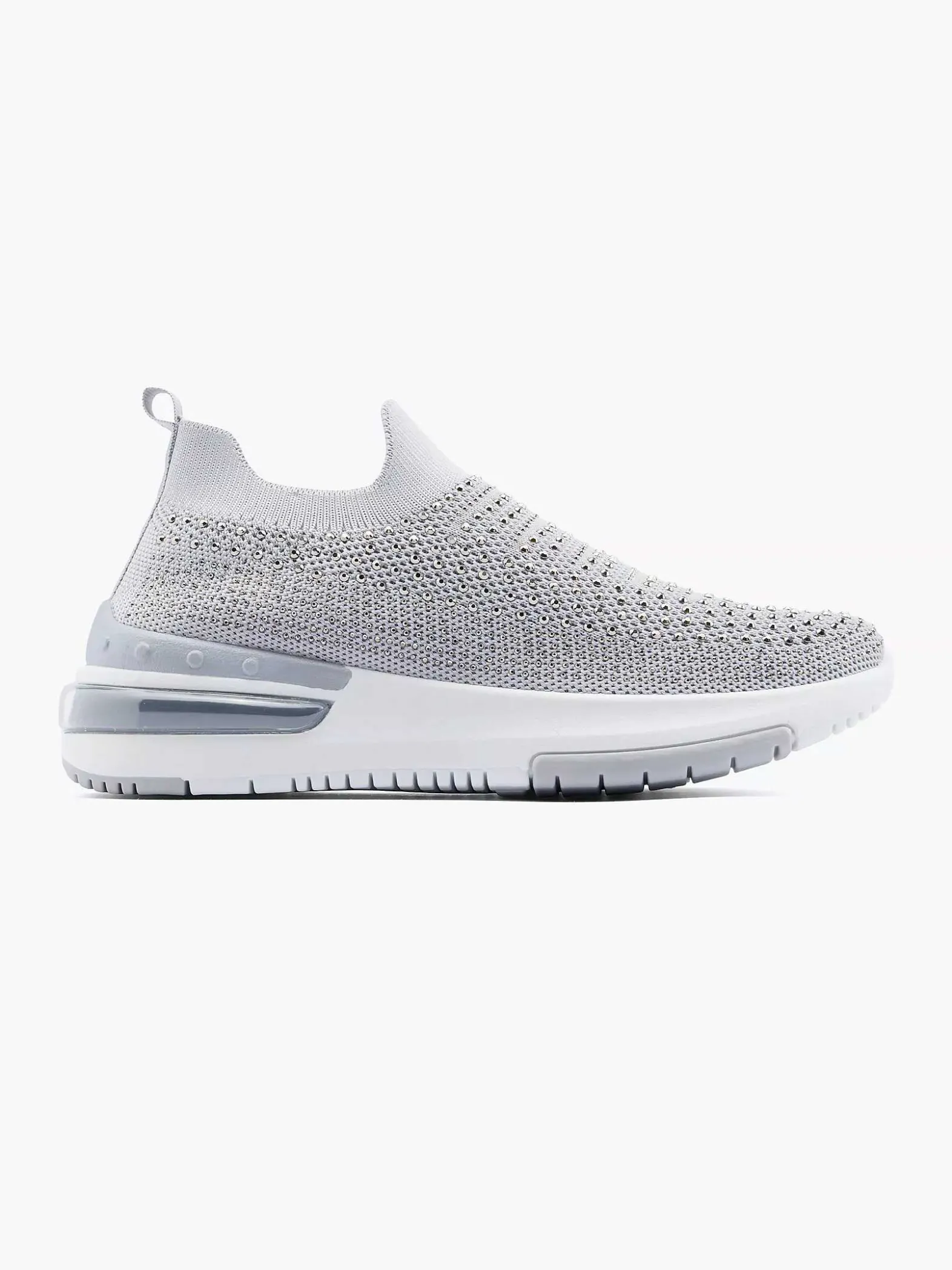 Graceland Grijze Instapper-Dames Sneakers