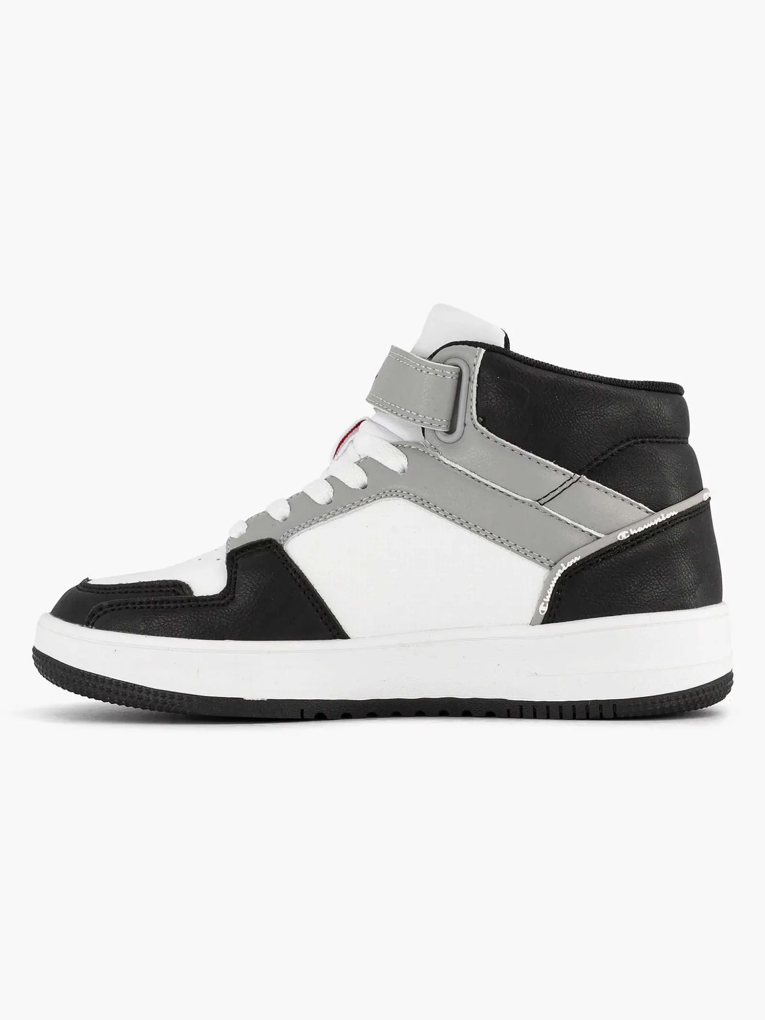 Champion Grijze Rebound 2.0 Mid B-Kinderen Jongensschoenen