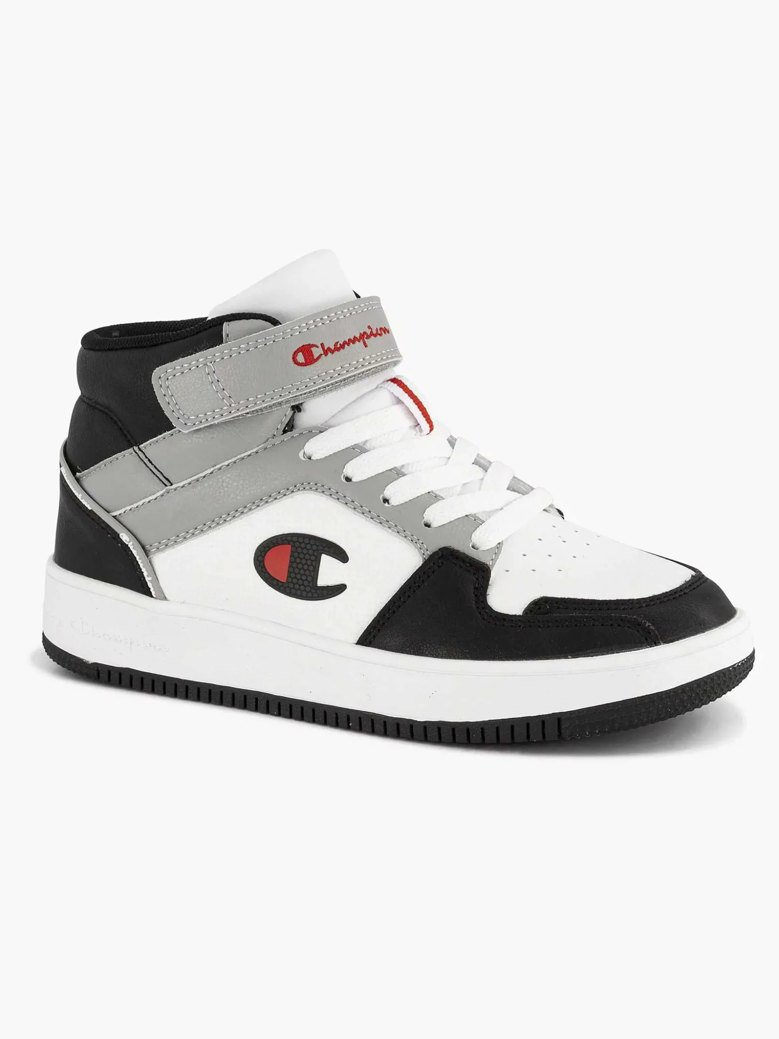 Champion Grijze Rebound 2.0 Mid B-Kinderen Jongensschoenen