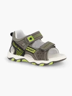 Bobbi-Shoes Grijze Sandaal-Kinderen Jongensschoenen