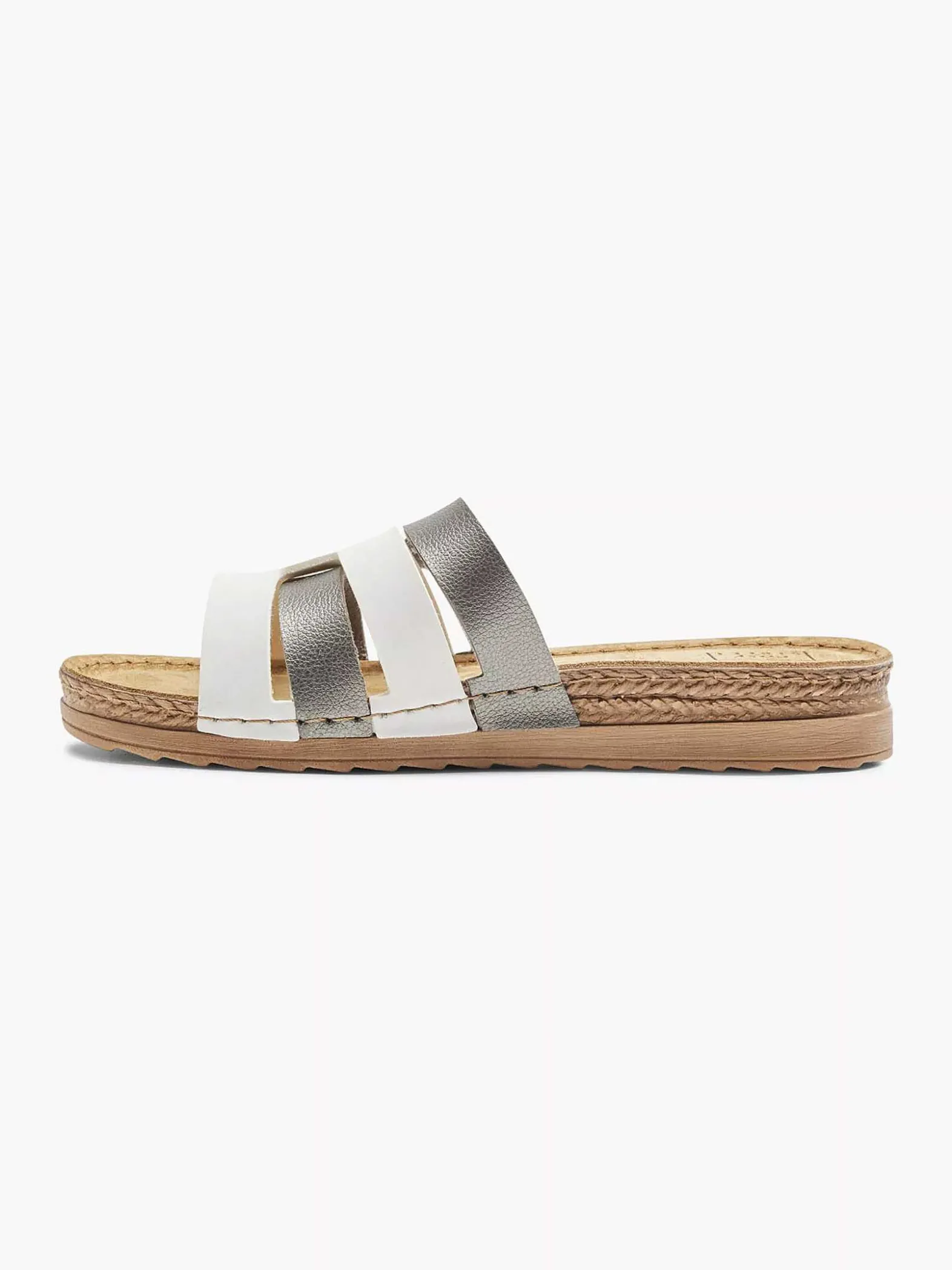Easy Street Grijze Slipper-Dames Slippers