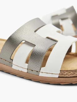 Easy Street Grijze Slipper-Dames Slippers