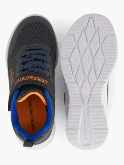 Skechers Grijze Sneaker-Kinderen Jongensschoenen