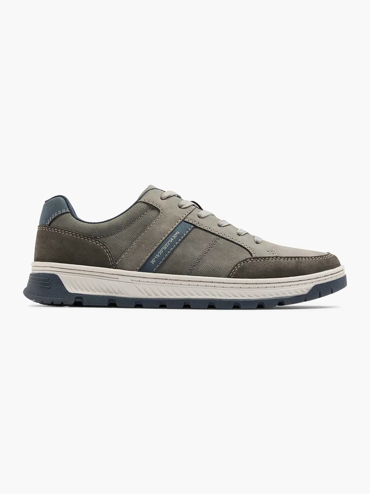 Memphis One Grijze Sneaker-Heren Sneakers