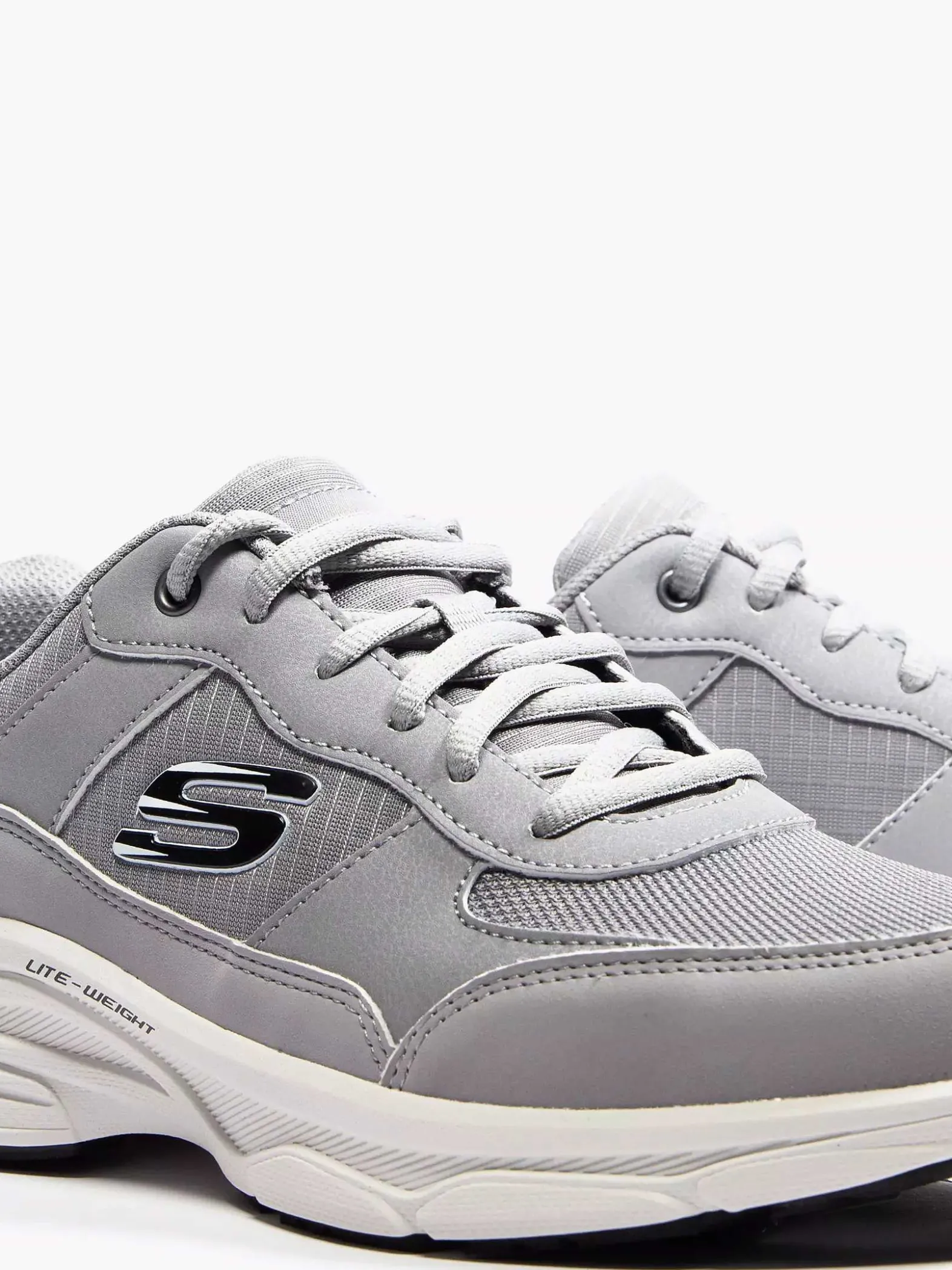 Skechers Grijze Varnet - Mick-Heren Sneakers