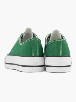 Graceland Groene Canvas Sneaker-Dames Sneakers