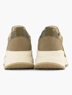 Oxmox Groene Chunky Sneaker-Dames Sneakers
