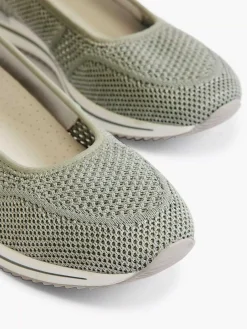 Medicus Groene Comfort Instapper-Dames Comfort Schoenen