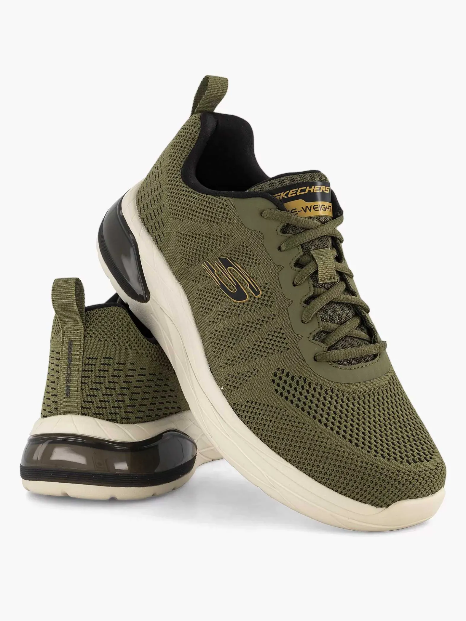Skechers Groene Fresh - Air - Cedro-Heren Sneakers