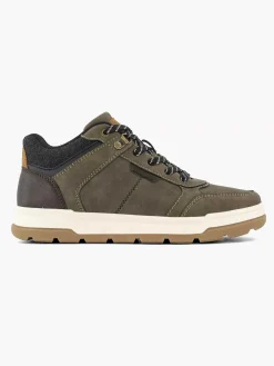 Memphis One Groene Hoge Sneaker-Heren Sneakers