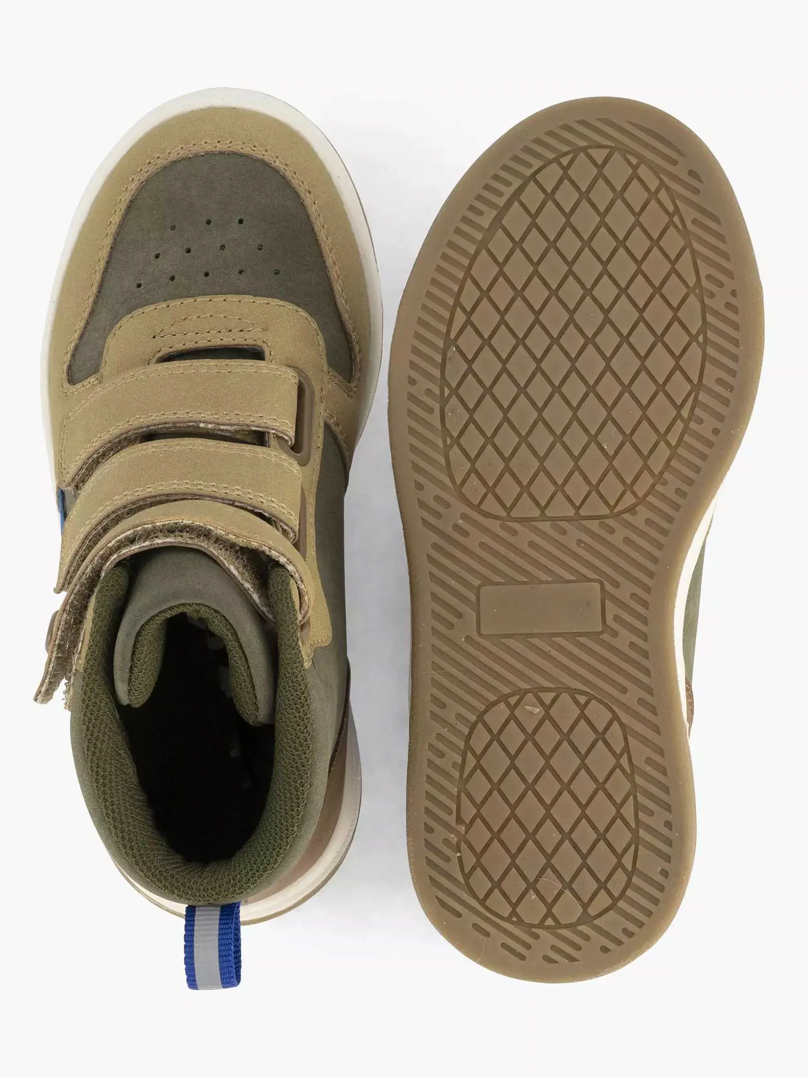Vty Groene Hoge Sneaker-Kinderen Jongensschoenen