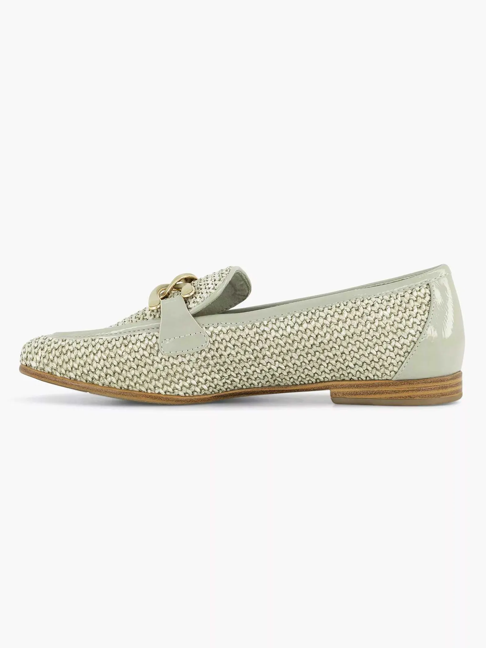 Graceland Groene Loafer-Dames Instappers