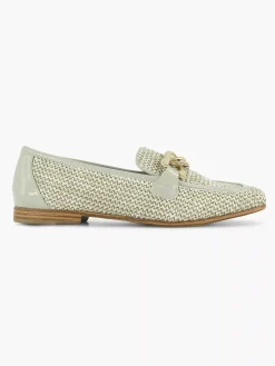 Graceland Groene Loafer-Dames Instappers