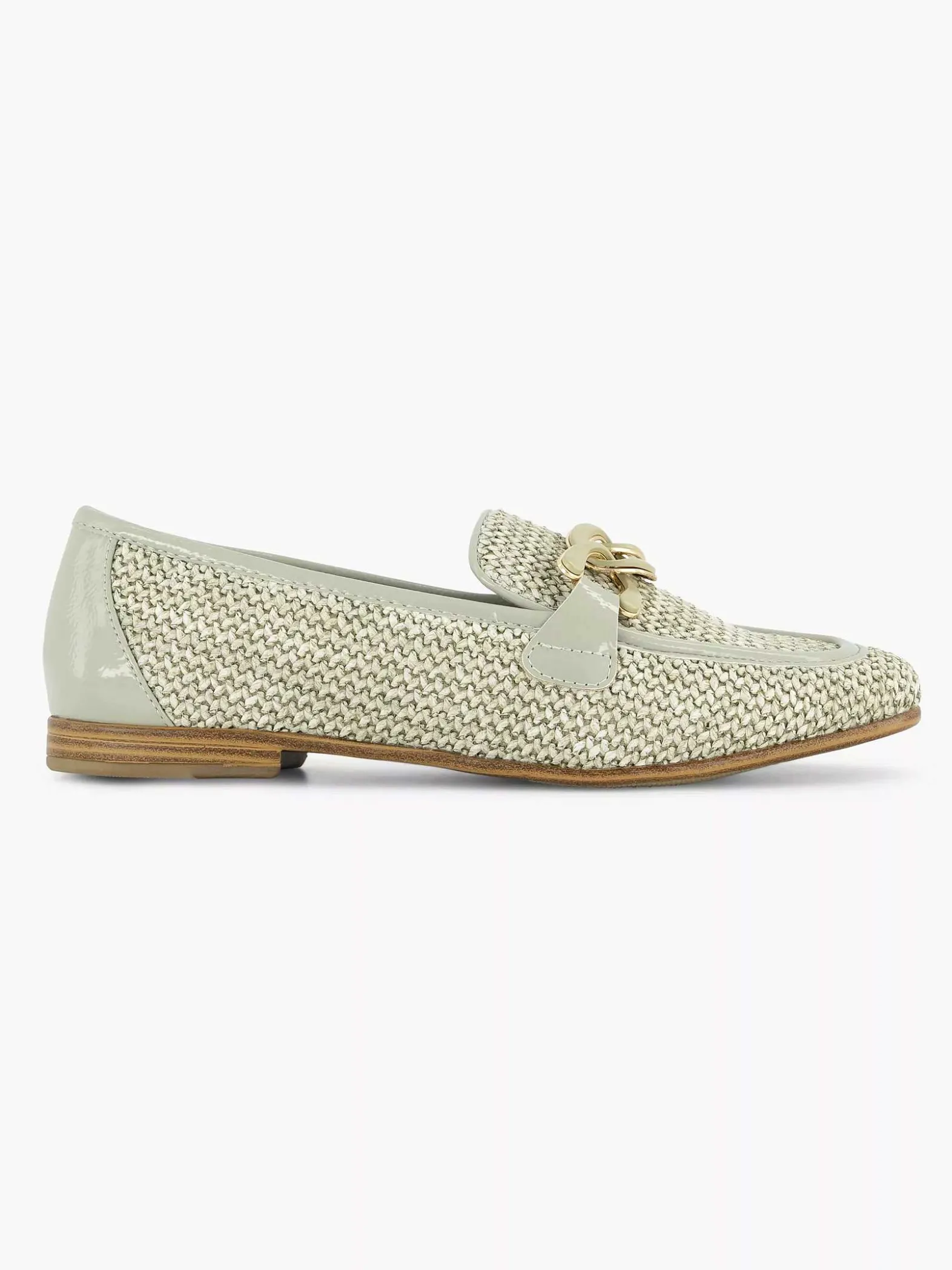 Graceland Groene Loafer-Dames Instappers