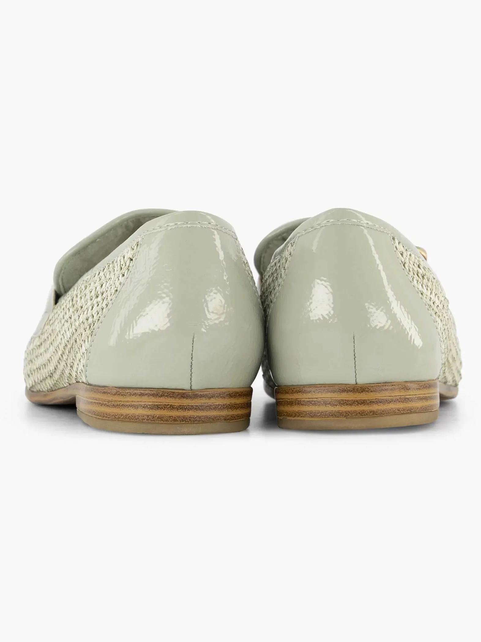 Graceland Groene Loafer-Dames Instappers
