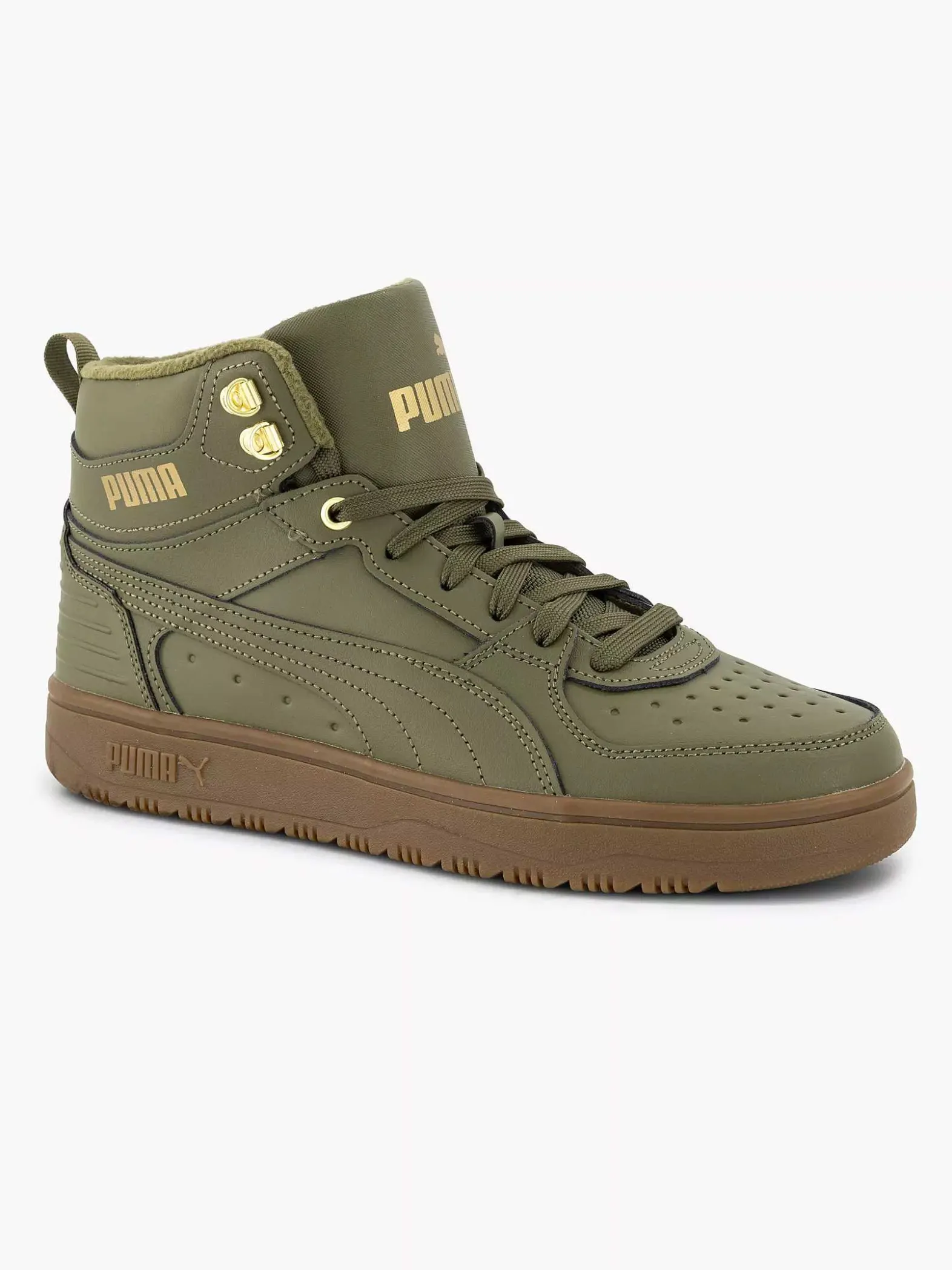Puma Groene Rebound Rugged-Heren Sneakers