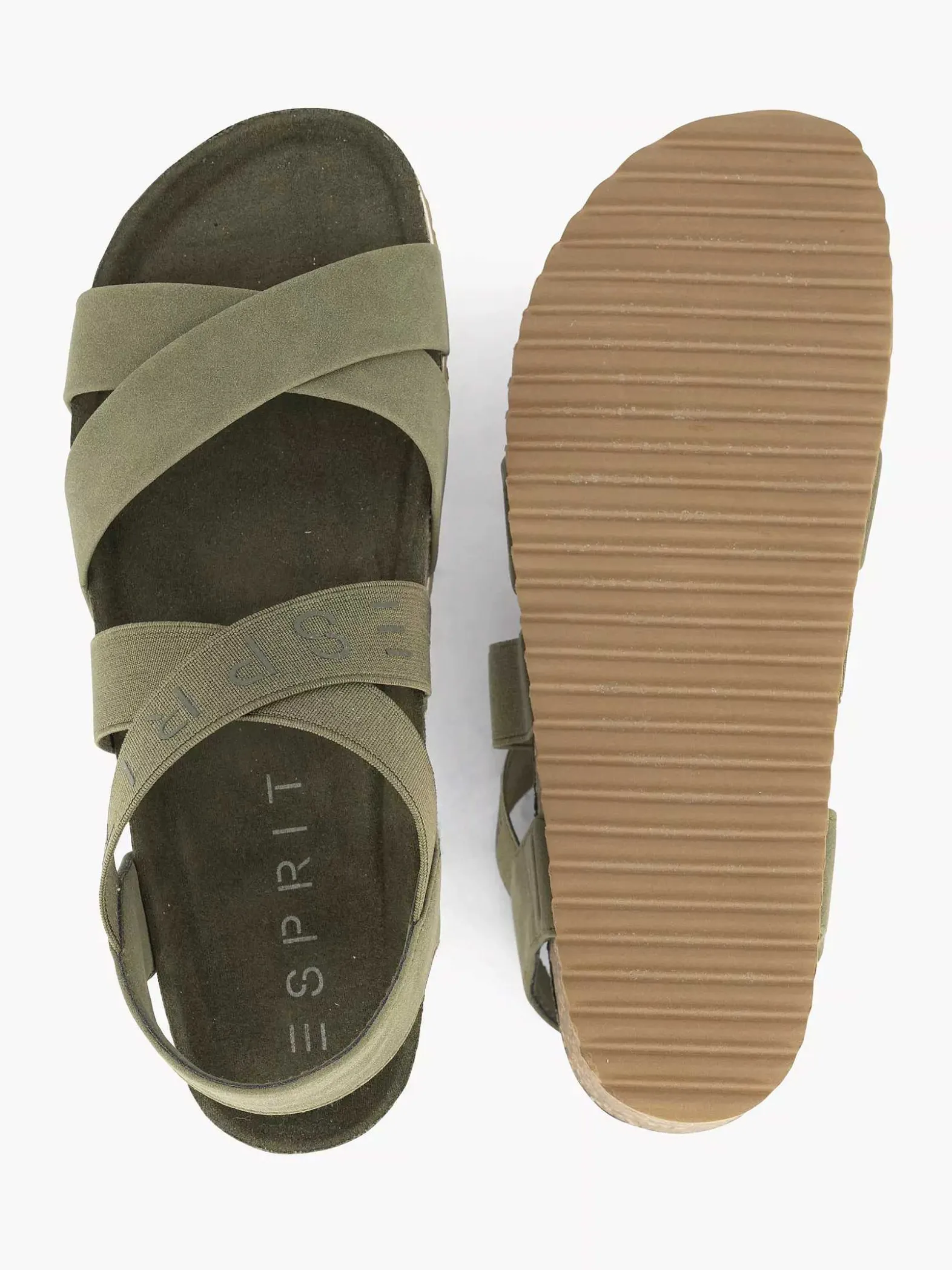 Esprit Groene Sandaal-Dames Sandalen