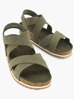 Esprit Groene Sandaal-Dames Sandalen