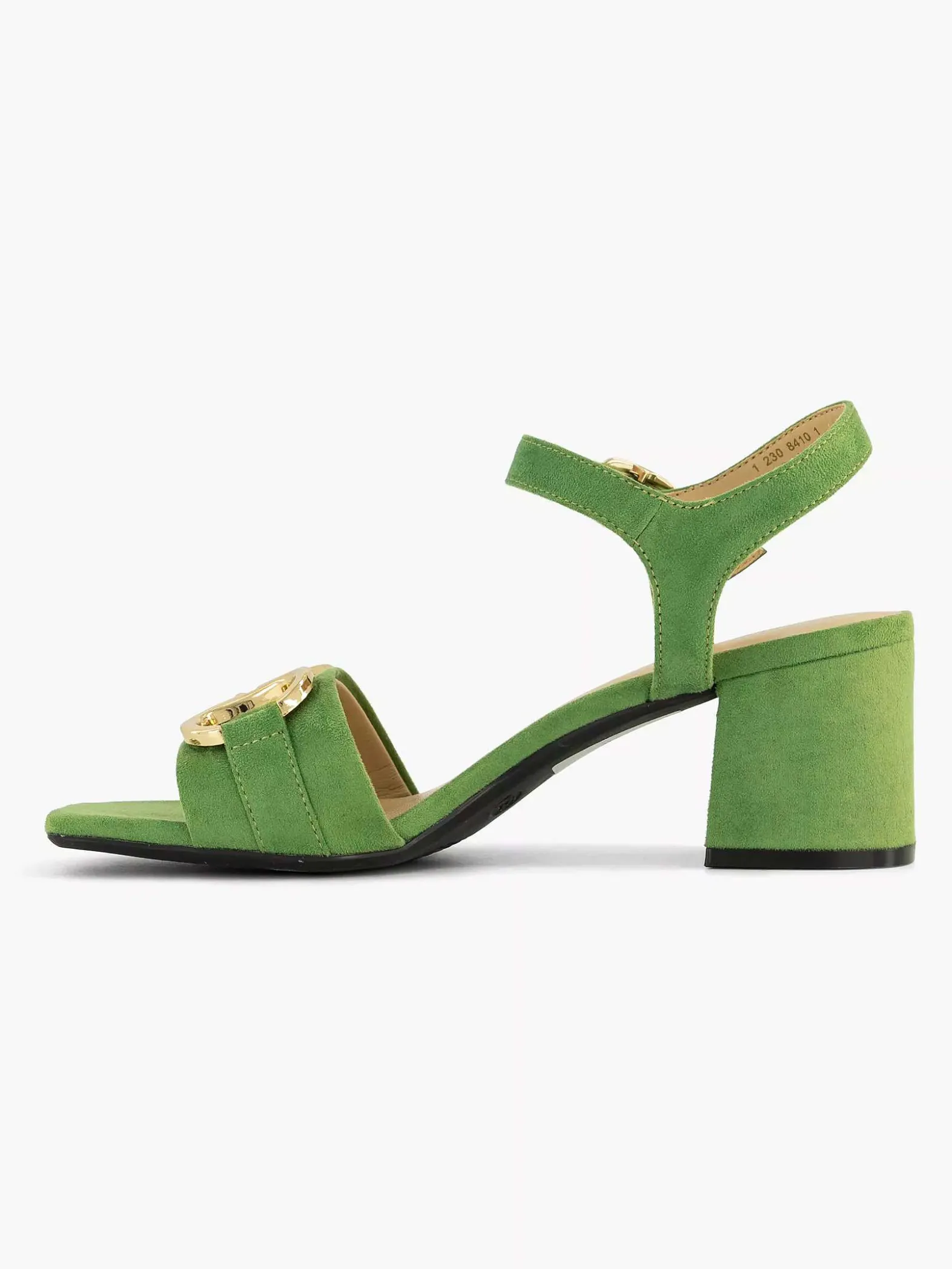 Graceland Groene Sandalette Sierketting-Dames Sandalen