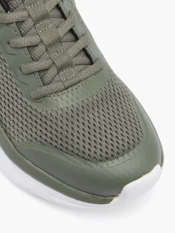 Skechers Groene Sneaker Swift Fit - Hands Free Premium Cushioning-Dames Sneakers