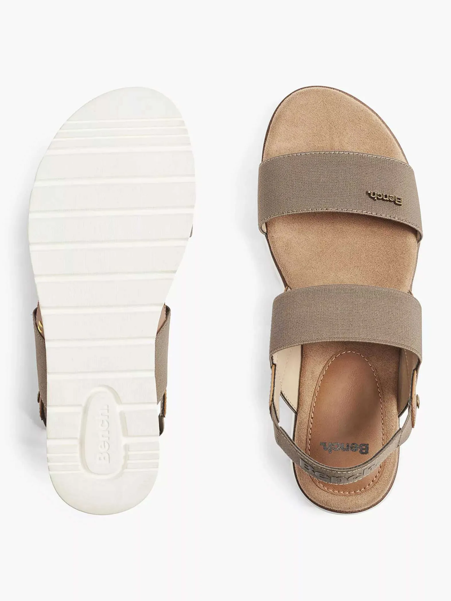 Bench Khaki Sandaal-Dames Sandalen