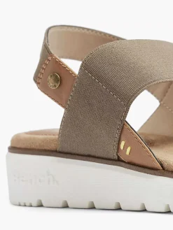 Bench Khaki Sandaal-Dames Sandalen