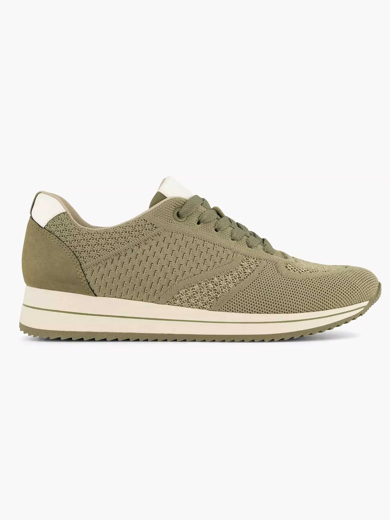 Medicus Khaki Sneaker-Dames Comfort Schoenen