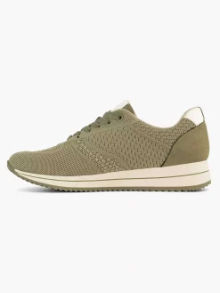 Medicus Khaki Sneaker-Dames Comfort Schoenen