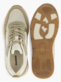 Graceland Khaki Sneaker-Dames Sneakers