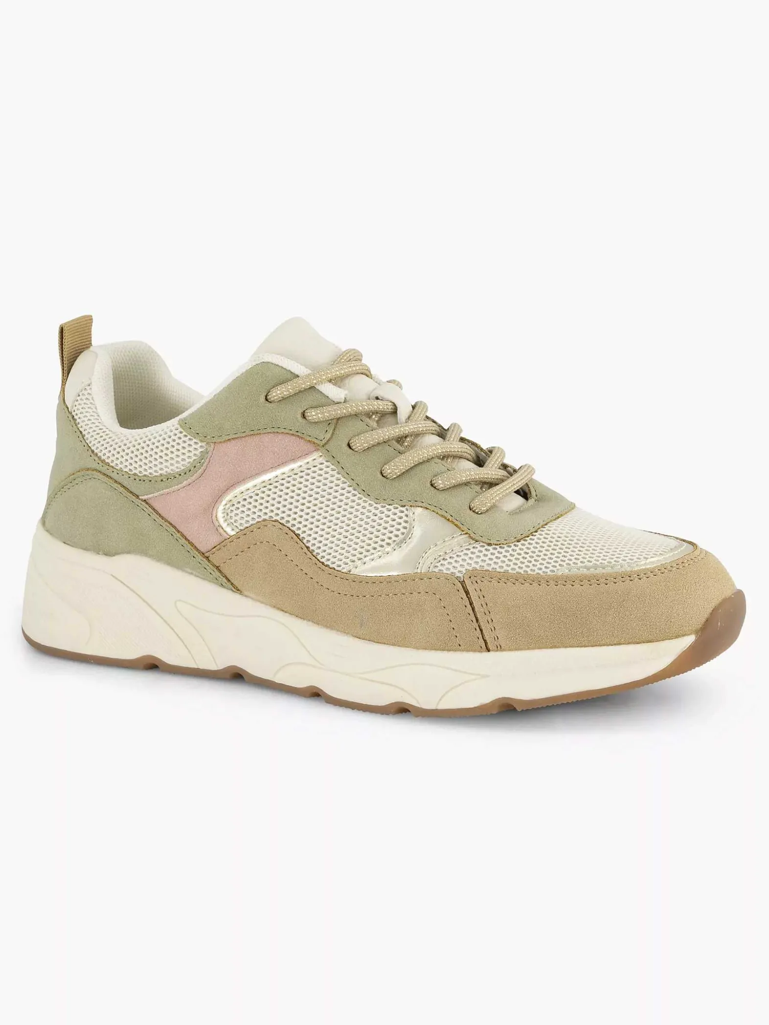 Graceland Khaki Sneaker-Dames Sneakers