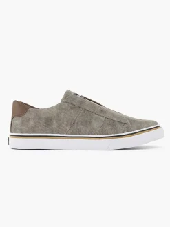 FILA Licht Beige Canvas Instapper-Heren Instappers