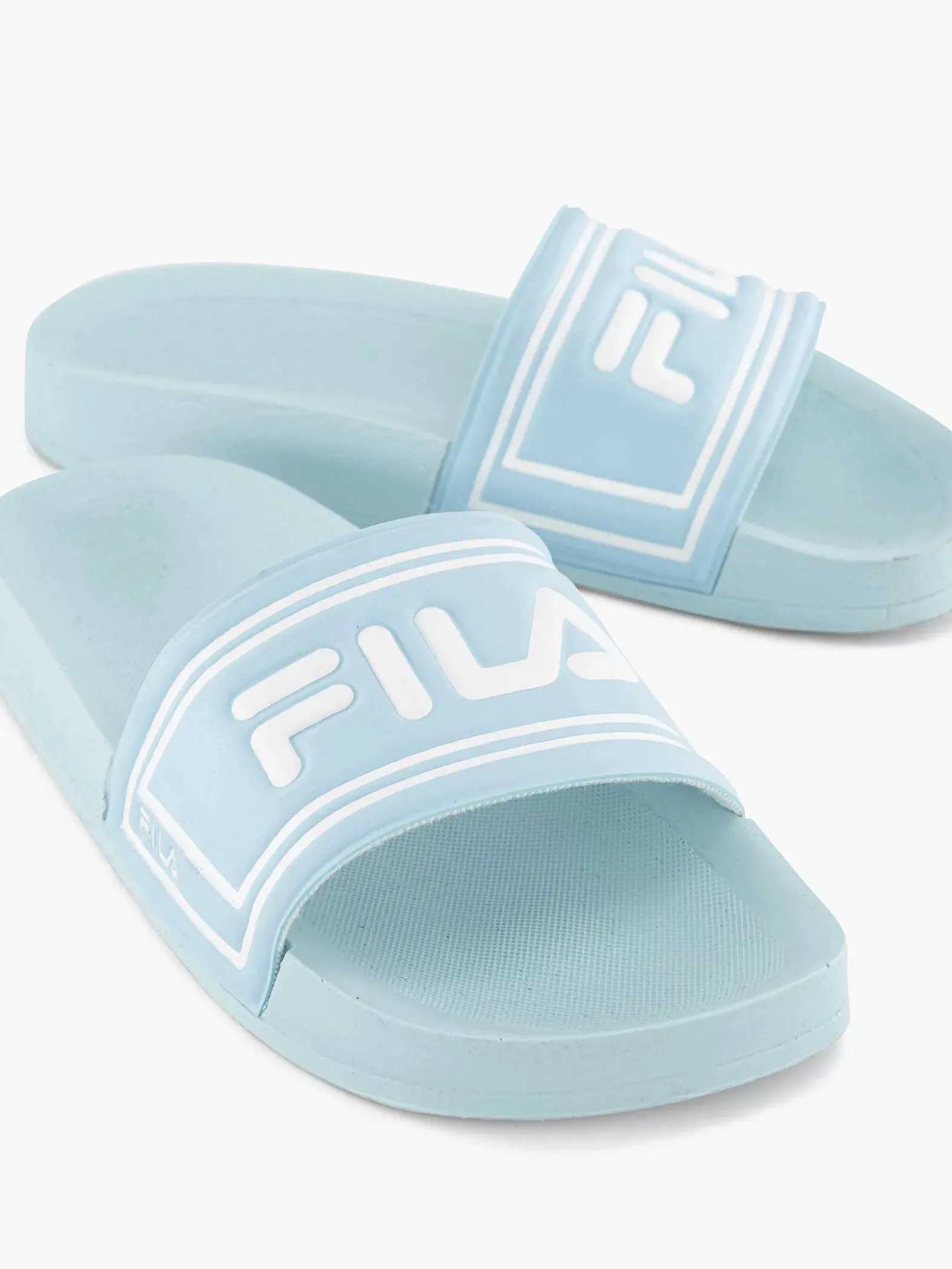 FILA Lichtblauwe Badslipper-Dames Slippers