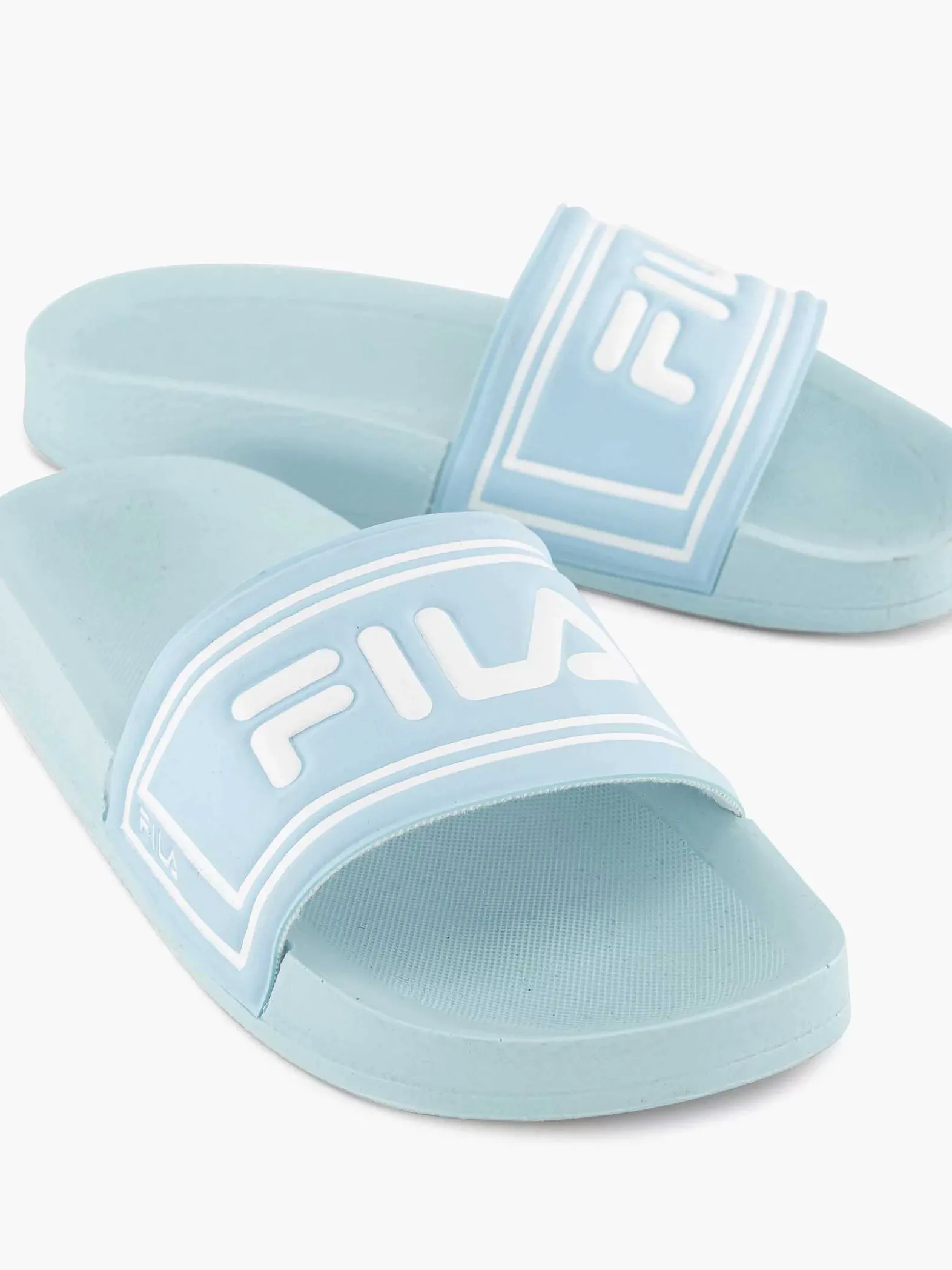FILA Lichtblauwe Badslipper-Kinderen Babyschoenen