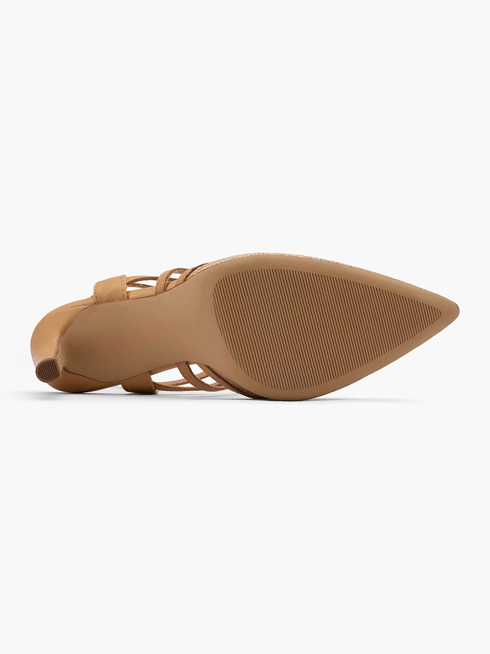 Graceland Lichtbruine Slingback-Dames Pumps