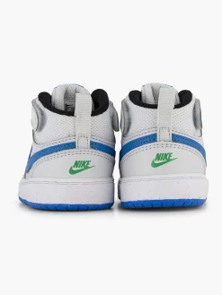 Nike Lichtgrijze Court Borough Mid 2-Kinderen Jongensschoenen