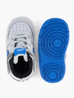 Nike Lichtgrijze Court Borough Mid 2-Kinderen Jongensschoenen